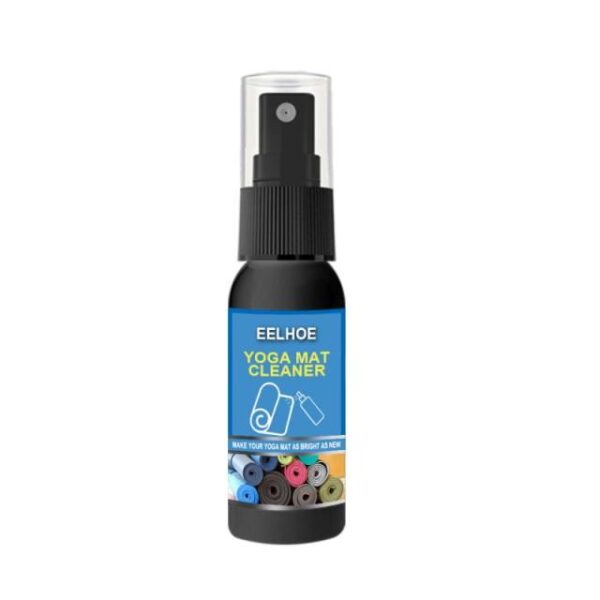 30ML Yoga Mat Cleaner Teu aya cucian Deodoran sareng Noda Kabugaran Mat Artefak Pembersih Penting