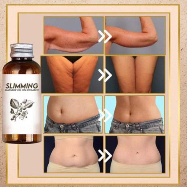 30ml Natural Herbal Slimming Massage Mmanụ Na-ebuli Firming Tightening Enhancement Ude Mkpa mmanụ dị mkpa nlekọta anụ ahụ 4