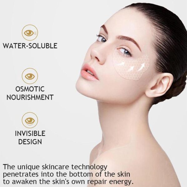 Oogmasker Patch Nasolabial Folds Film Foarholle Rimpels Fade Anti rimpel Befestigjend Kollageen Gel Wetpatroan 4