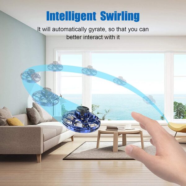 FLYNOVA Flying Spinner Boomerang Magic Mini UFO Drone Flyorb Fidget Toys Original Product 2
