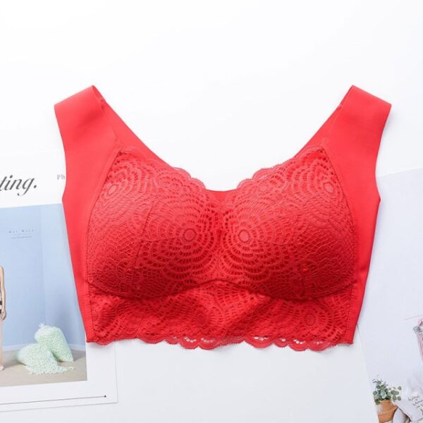 Female Push Up Bra Full Cup Sexy Lace Bra for Women Bralette Top Plus Size Wireless 5.jpg 640x640 5