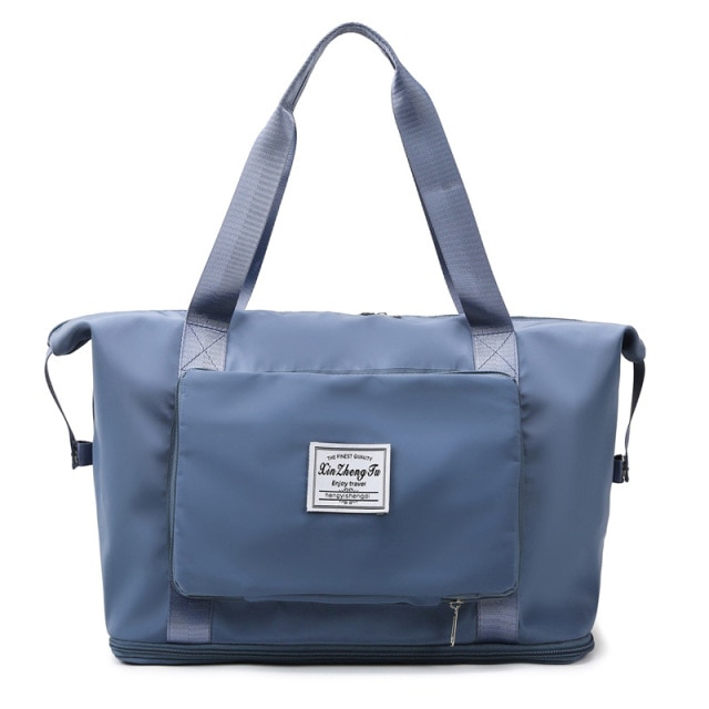 nero Borsa da Viaggio Leggera e Pieghevole Victop Borsa da weekend impermeabile di grande capacità Viaggi borsa da palestra per separazione da asciutto e bagnato borsone viaggio per Sport