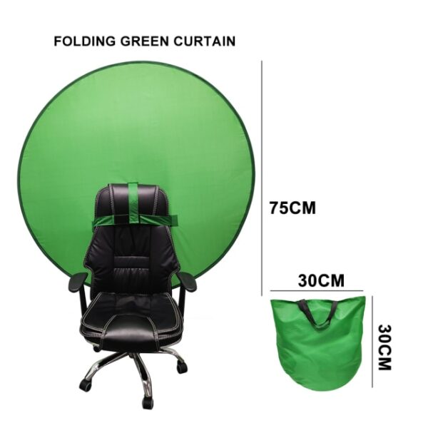 Green Screen Photography Props Portable Chroma Key Background Photos Suitable for YouTube Video Studio Reflector Backdrop 2.jpg 640x640 2