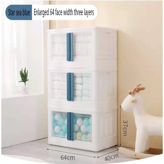 Minimalist Assembly Free Storage Cabinet - Image 7