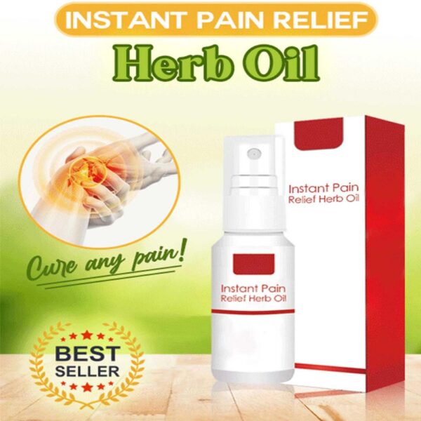 Instant Pain Relief Herbal Oil Soothing Pain Body Care Spray Knee Waist Pain Back Shoulder Herbs 3