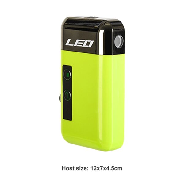 LEO USB Rechargeable Taobh a-muigh iasgach iasgach ogsaidean pumpa èadhair mothachadh uisge pumpa ocsaidean inntrigidh so-ghiùlain LED 5