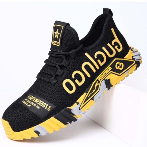 New Breathable Lightweight Work Shoes Comfortable Soft Safety Shoes European Standard Safety Shoes Sport Safety