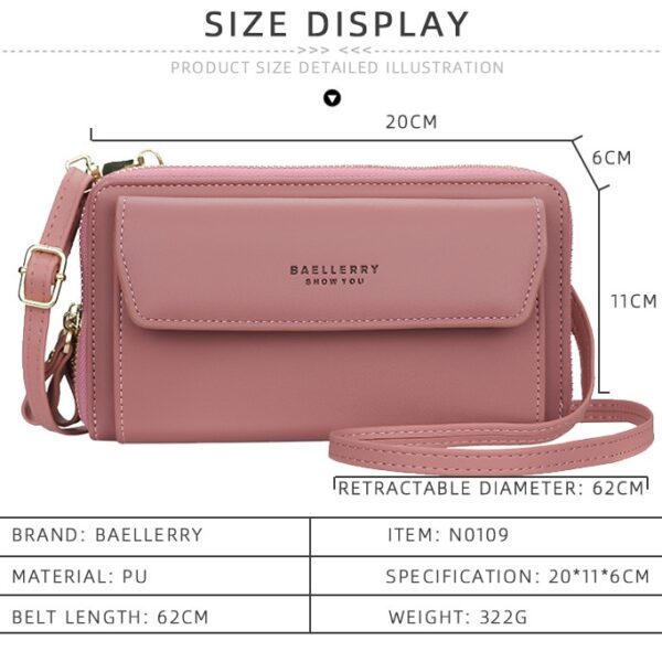 New Small Crossbody Bags Cellphone Bag Fashion Daily Use Card Holder Small Summer Shoulder Bag for 1