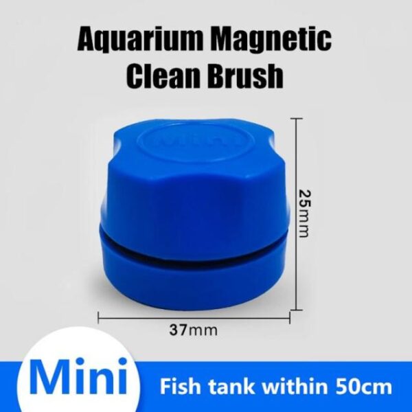 Pet Fish Aquarium Accessories Cleaning Tools Magnetic Aquarium Fish Tank Brush Clean Glass Window Algae