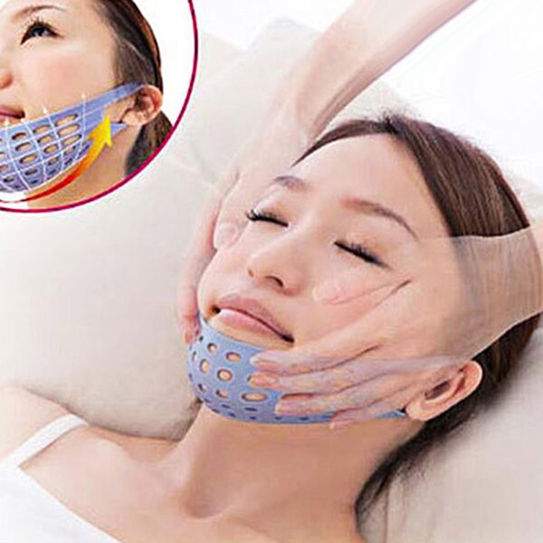 Popfeel Anti Wrinkle Face Lifting Firming Mask Cheek Chin V Line Slimming Band Patch 2