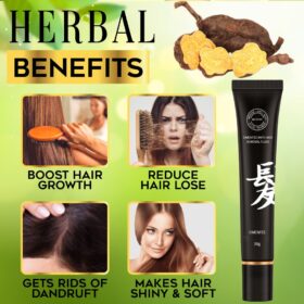 Herbal Rolling Ball Massage Hair Reactive Serum - image 5