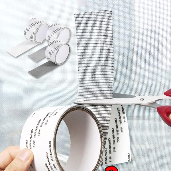 Self adhesive Screen Repair Tape Window Door Waterproof Patch Super Fix Anti Insect Door Mosquito Net 1