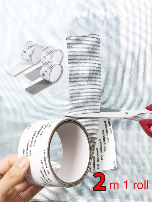 Self adhesive Screen Repair Tape Window Door Waterproof Patch Super Fix Anti Insect Door Mosquito Net 1