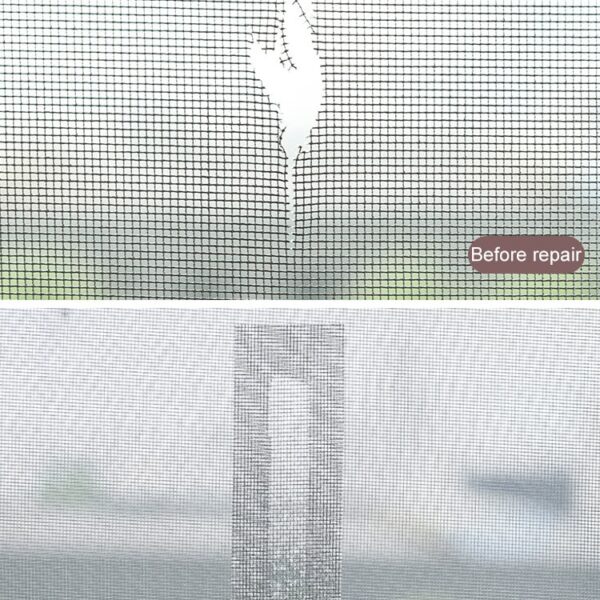 Self adhesive Screen Repair Tape Window Door Waterproof Patch Super Fix Anti Insect Door Mosquito Net 5