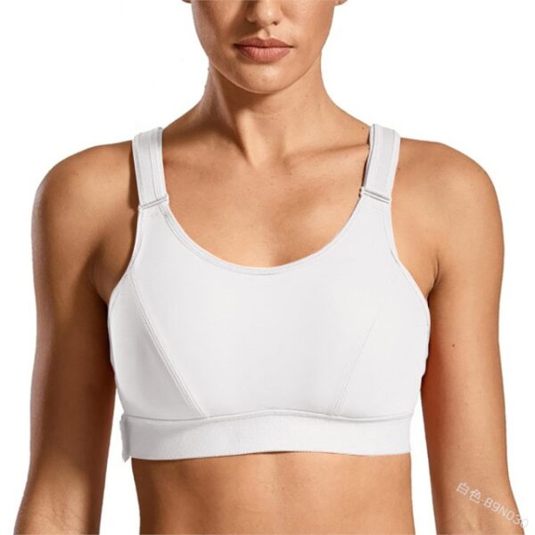Sports Bra Women Sportswe Crop Sport Top Adjustable Belt Zipper Yoga Running Bras Push Up Vest 1.jpg 640x640 1