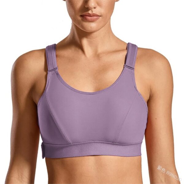 Sports Bra Women Sportswe Crop Sport Top Adjustable Belt Zipper Yoga Running Bras Push Up Vest 5.jpg 640x640 5