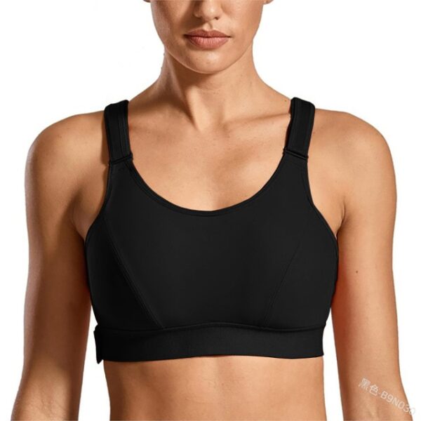 Sports Bra Women Sportswe Crop Sport Top Adjustable Belt Zipper Yoga Running Bras Push Up Vest 7.jpg 640x640 7