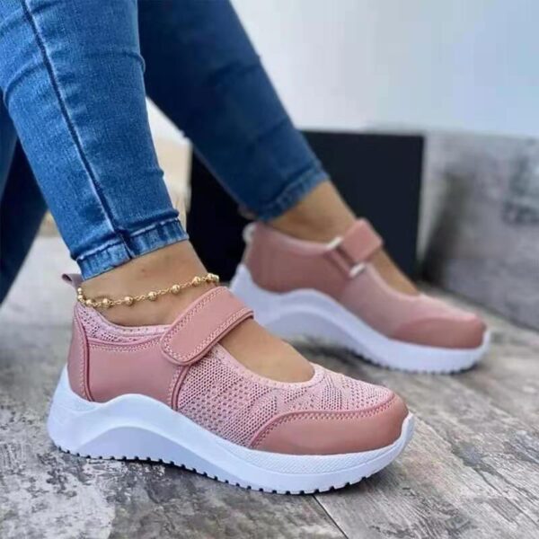 Summer Women Casual Shoes Sneakers Women Shoes 2021 Mesh Breathable Platform Chaussure Femme Non SlipWomen Vulcanize