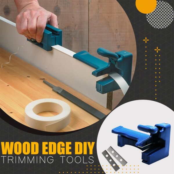 Kai Tepi Electric Trimmer Alat Trimming Tukang Kayu Hardware Tepi Banding Mesin Set Manual Trimming Woodworking Alat