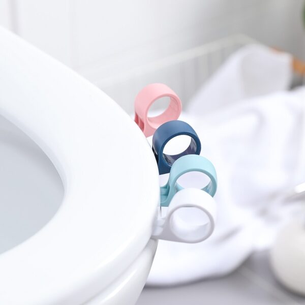 1PC Prijenosni WC WC poklopac Uređaj za podizanje Izbjegavajte dodirivanje ručke poklopca WC školjke Kupaonica Crtani puž WC 1