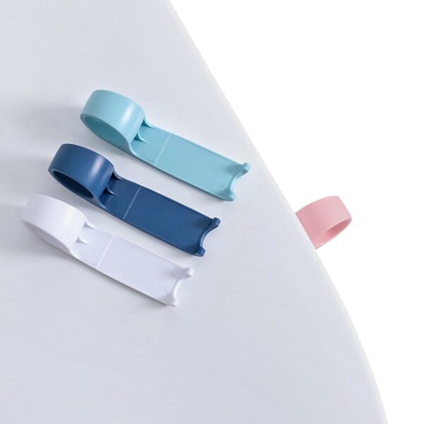 1PC Portable WC Toilet Cover Lifting Device Avoid Touching Toilet Lid Handle Bathroom Cartoon Snail Toilet 2