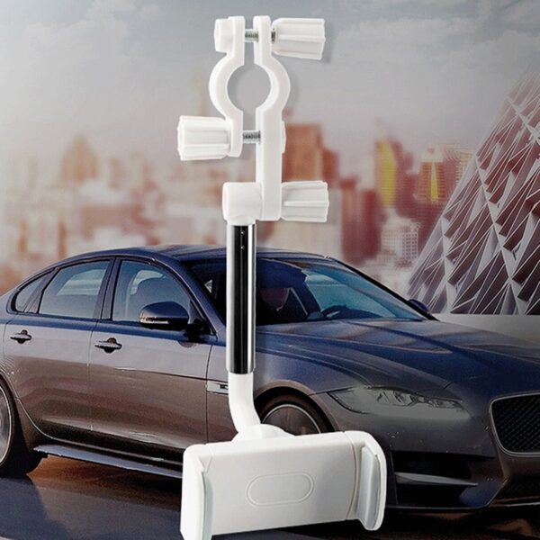 1Pc Automobile Rearview 360 Stand Adjustable Support Mirror Phone Holder 2 Color 1