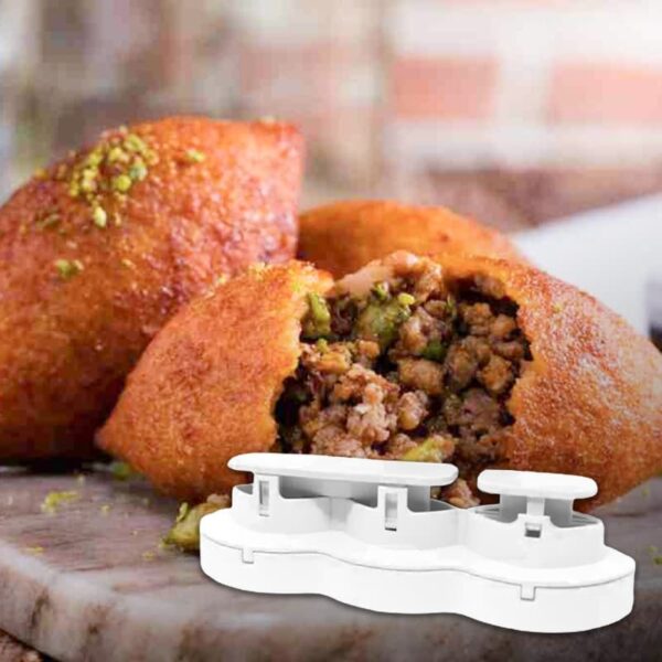 2021 New Manual Meatball Maker Kibbeh Express Plus Rolls Meatloaf Mold Minced Meat Processor Cake Desserts 2