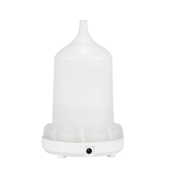 Humidifier Aeir Usb Gloine Tinte ealaíne 3D le Diffuser Ola Riachtanach Aroma Solais Oíche 7 Dath Faoi stiúir