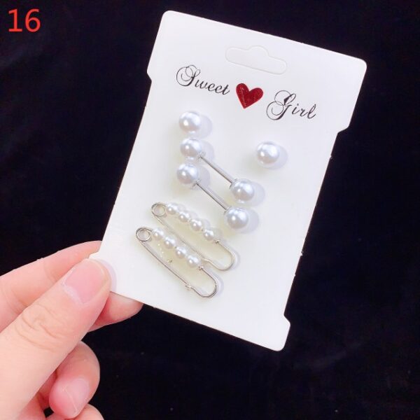 6pcs 4pcs sett Perlur Brooch Herða mittisband Pin Minn Opna Botn Broches Rhinestone Metal Diy Finding 15.jpg 640x640 15