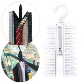 360° Rotating Cross Shaped Tie Hanger - image 3