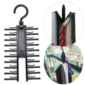 360° Rotating Cross Shaped Tie Hanger - image 4