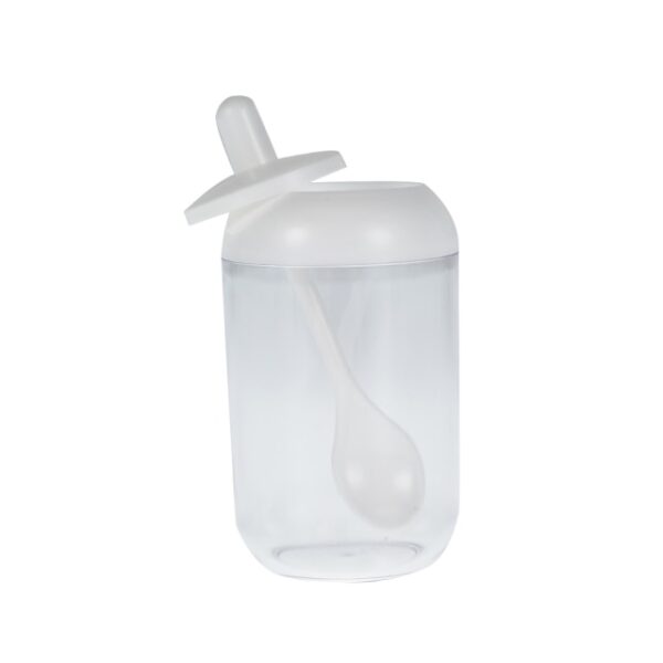 Condiment Jar Spoon Sealed Jar Storage Tank Coffee Beans Tank Kitchen Supplies Sugar Storage Bottle