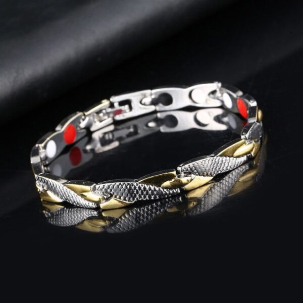 Модний браслет DoreenBeads Twisted Healthy Magnetic Bracelet for Men Power Therapy Bracelets Bangles Men Health Care 1.jpg 640x640 1