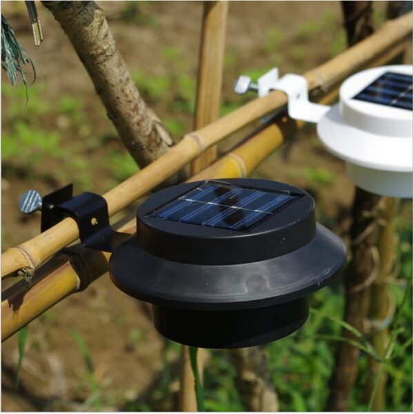 LED Solar Light Lamp Solar Powered Security Light Outdoor Garden Yard Wall LED Light Roof Gutter 1