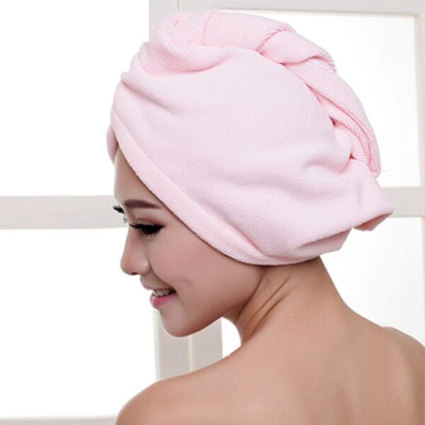 Microfiber Dry Hair Cap Shower Cap Strong Water Absorbent Triangle Hat Girl Washing Hair Quick drying 5.jpg 640x640 5