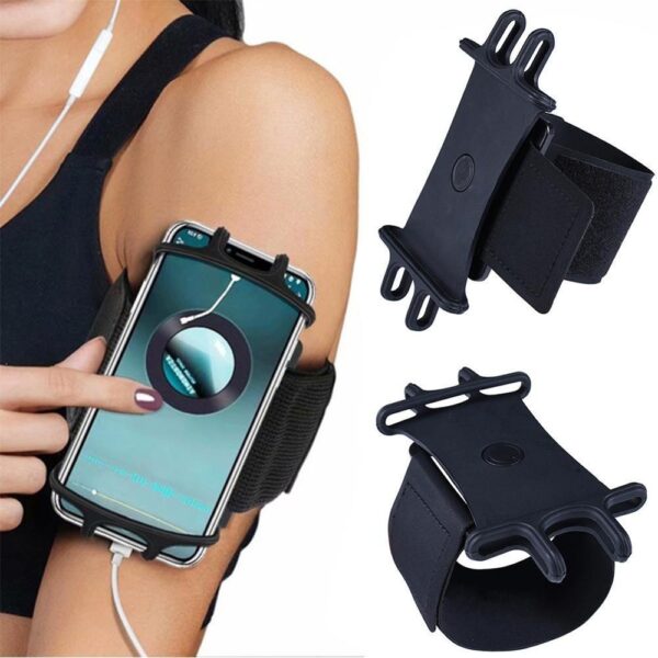 Mobile Phone Running Phone Bag Wristband Belt Jogging Cycling Arm Band Holder Wrist Strap Bracket Stand