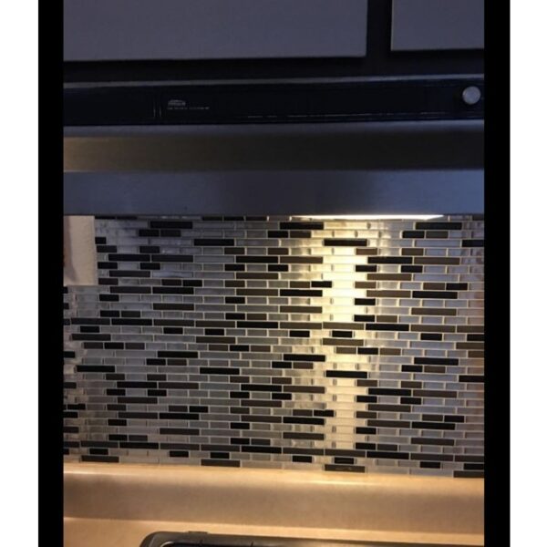 Mosaic Self Adhesive Tile Backsplash Wall Sticker Vinyl Bathroom Kitchen Home Decor DIY W4 5