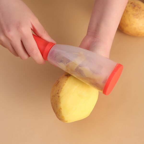 Multifunctional Storage Type Peeling Knife Peeling Knife With Storage Tube Peeler Peeling Apple Supplies Household Peeling 1