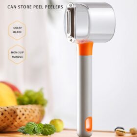Veggies Peeler With Container - image 1