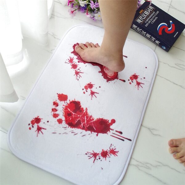 Doormat càileachd Ùr-sgeul fuil Seòmar-ionnlaid Bath Bath Mat stoidhle Eòrpach Carpet Rug Water Absorption Non slip 1