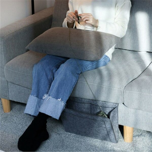 Remote Control Hanging Caddy Bedside Couch Storage Organizer Bed Holder Pockets Bed Pocket Sofa Organizer Pockets 4