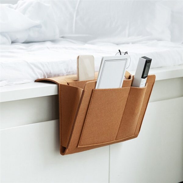 Remote Control Hanging Caddy Bedside Couch Storage Organizer Bed Holder Pockets Bed Pocket Sofa Organizer Pockets 4.jpg 640x640 4