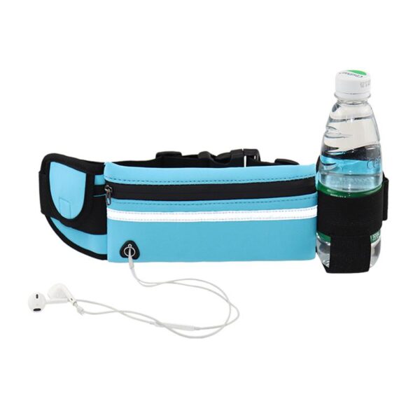 Running waist bag multi functional waterproof anti theft phone waist bag sports fitness small kettle bag 4