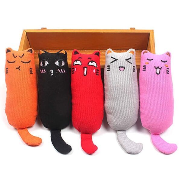 Rustle Sound Catnip Toy cats නිෂ්පාදන සුරතල් සතුන් සඳහා Citten Tighting Cat සඳහා Cute Cat Toys 2