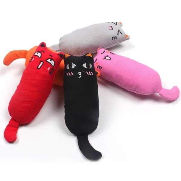 Rustle Sound Catnip Toy Katsi Zvigadzirwa zveMhuka Dzakanaka Katsi Matoyi eKitten Mazino Kukuya Katsi 3