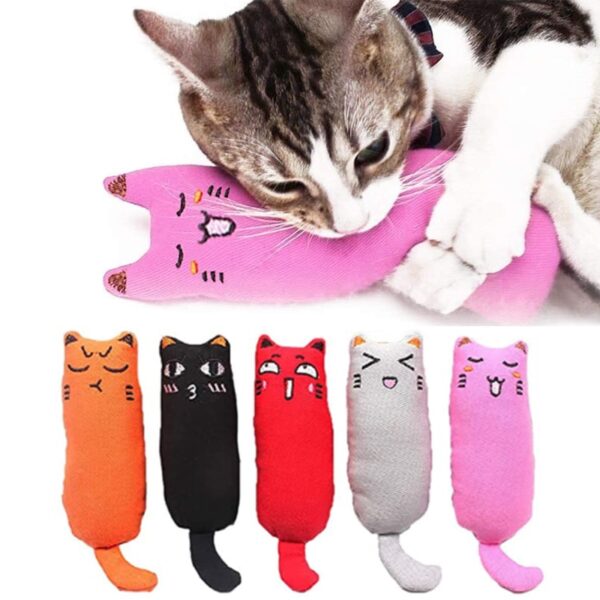 Rustle Sound Catnip Toy Cats Products for Pets Cute Cat Toys for Kitten Teeth Grinding Cat