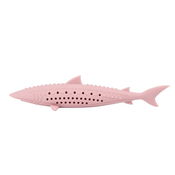Silicone Mint Fish Cat Toy Pet Catnip Soft Clean Teeth Toothbrush Chew Cats Toys Molar Stick 4