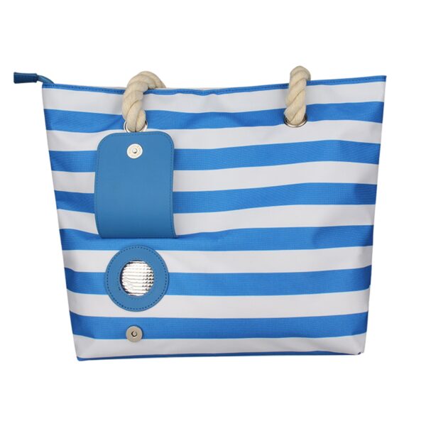 Vinska platnena torba sa skrivenim izoliranim odjeljkom Modna ležerna ručna torba za plažu za vanjske plaže Plaža 1