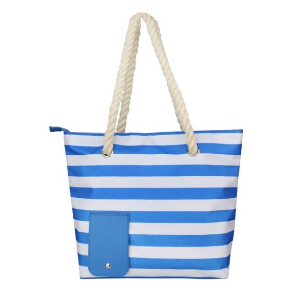 Wine Canvas Bag With Hidden Insulated Compartment Fashionable Casual Beach Tote Handbag For Outdoor Beaches