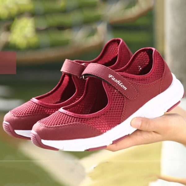 Women Casual Shoes Sneaker Breathable Walking Women s Sneakers Black Elastic Fabric Sneakers Women Vulcanized Shoes 9.jpg 640x640 9